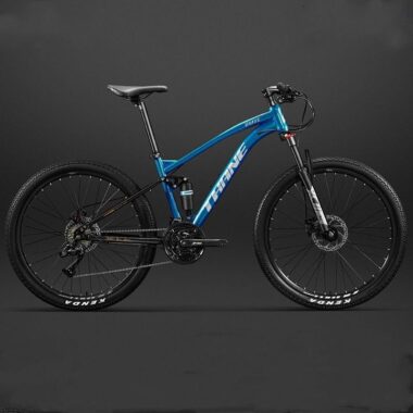 Adult hydraulic disc brake mountain bike for off-road trails