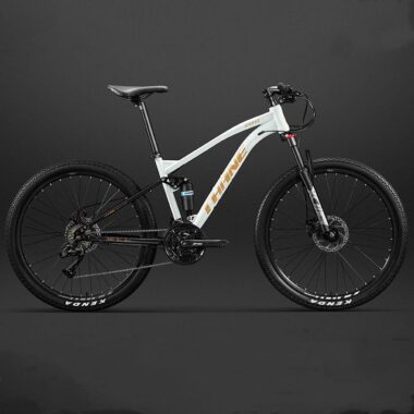 Adult hydraulic disc brake mountain bike for off-road trails