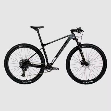 Carbon fiber hydraulic disc brake mountain bike for advanced riders