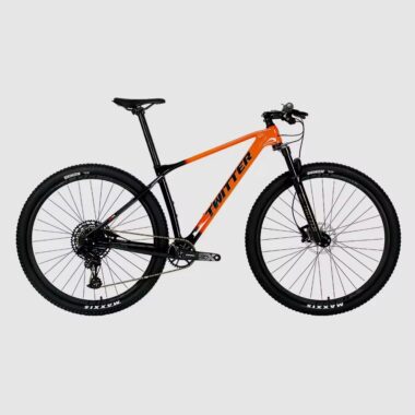 Carbon fiber hydraulic disc brake mountain bike for advanced riders