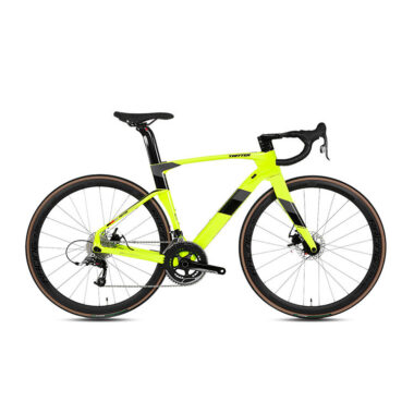 Carbon fiber MTB hydraulic disc brake road bike design