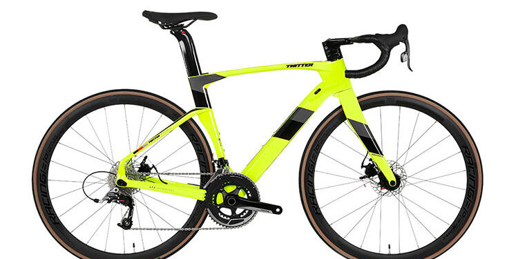 Carbon fiber MTB hydraulic disc brake road bike design