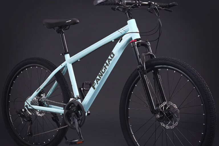 Carbon Steel Full Suspension Mountain Bike (5) Carbon steel full suspension mountain bike for rough terrain riding