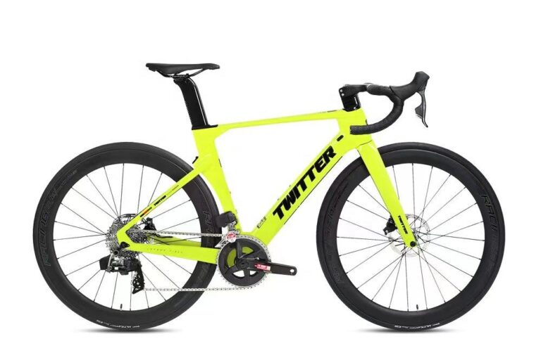 Dual Disc Brake Adult High Performance Road Bike (4) Adult road bike with dual disc brakes and streamlined design