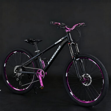 Full suspension adult downhill MTB mountain bike for extreme terrain