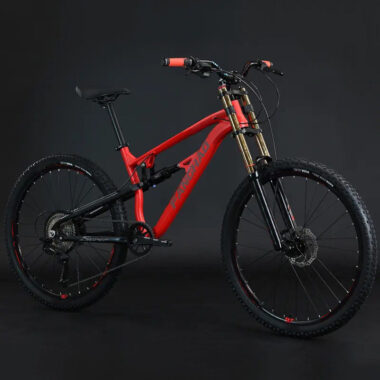 Full suspension downhill MTB mountain bike for extreme riding