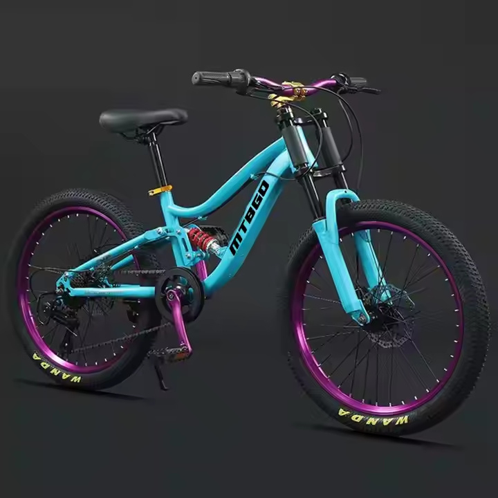 Full suspension downhill MTB mountain bike for extreme riding