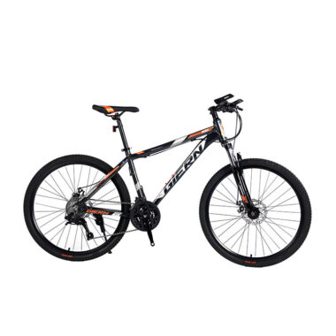 High carbon steel mountain bike for off-road adult riding