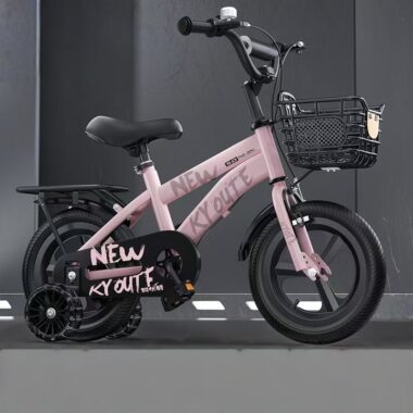 Lightweight multi-size kids bike with stylish high aesthetic design