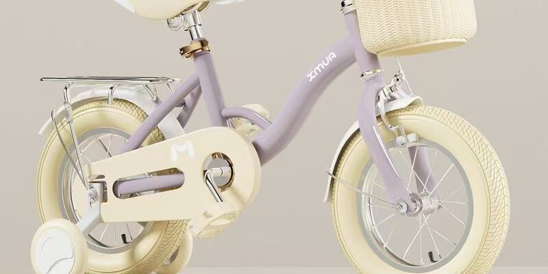 Lightweight multi-size kids bike with stylish high aesthetic design
