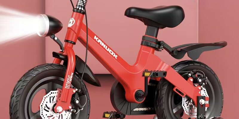 Lightweight stylish kids bike for ages 3–6